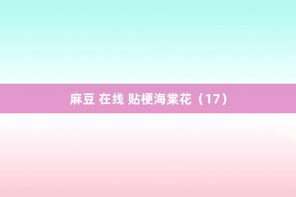 麻豆 在线 贴梗海棠花（17）